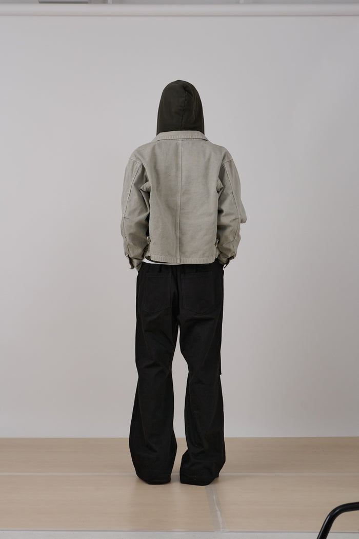 12oz Canvas Duck Traditional Jacket / Stone