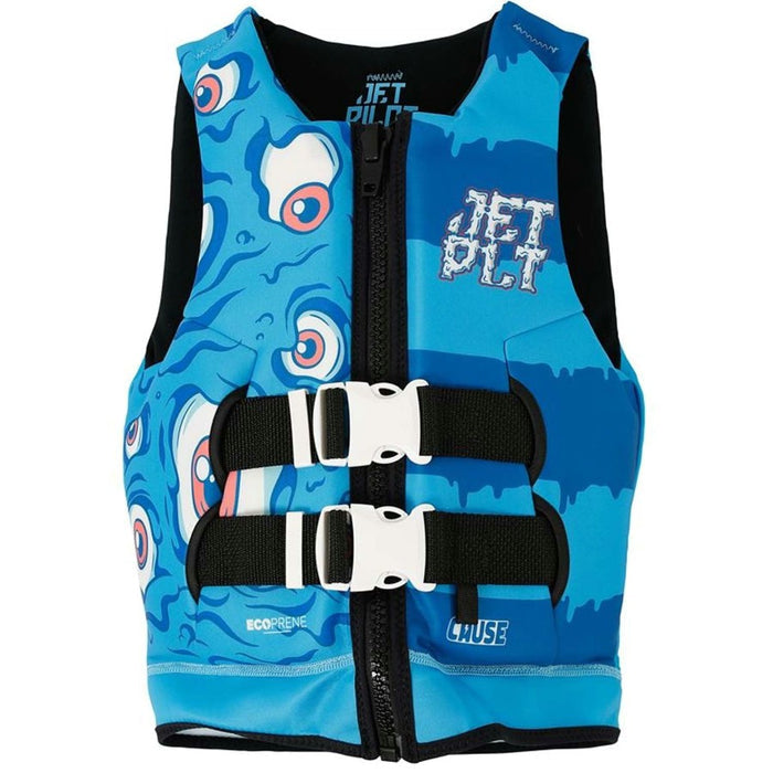2026 JETPILOT CAUSE BOYS YOUTH ECO VEST - BLUE