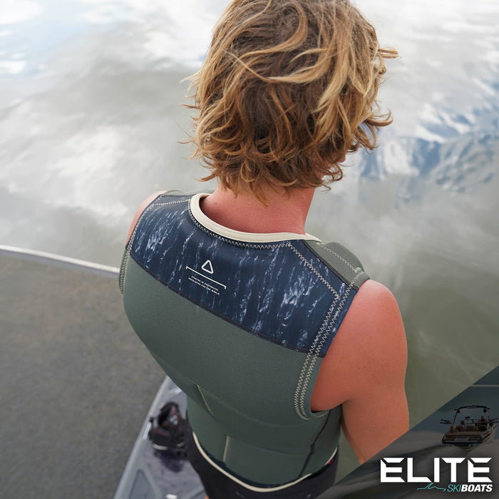 2027 FOLLOW AFFILIATE VEST - OLIVE
