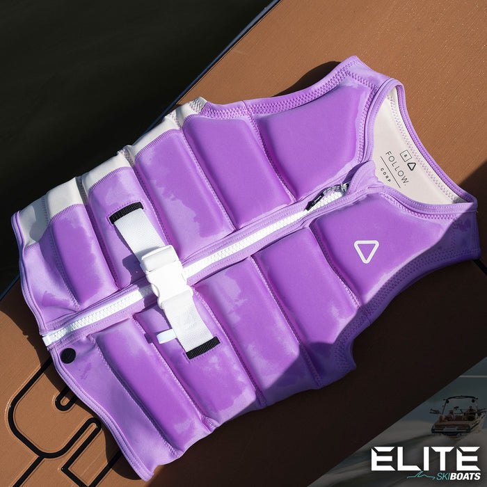 2027 FOLLOW CORP WOMENS VEST - PURPLE
