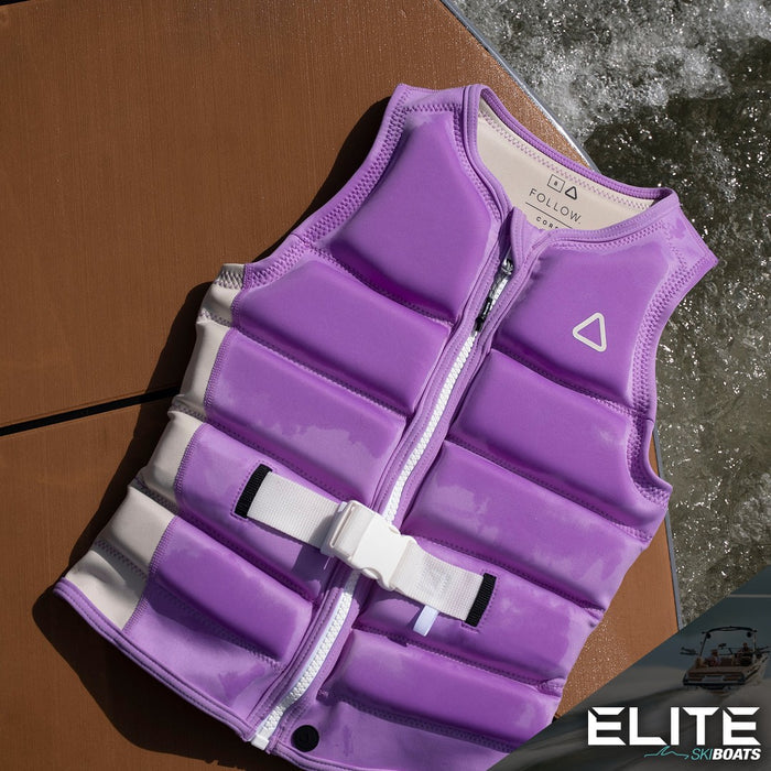 2027 FOLLOW CORP WOMENS VEST - PURPLE