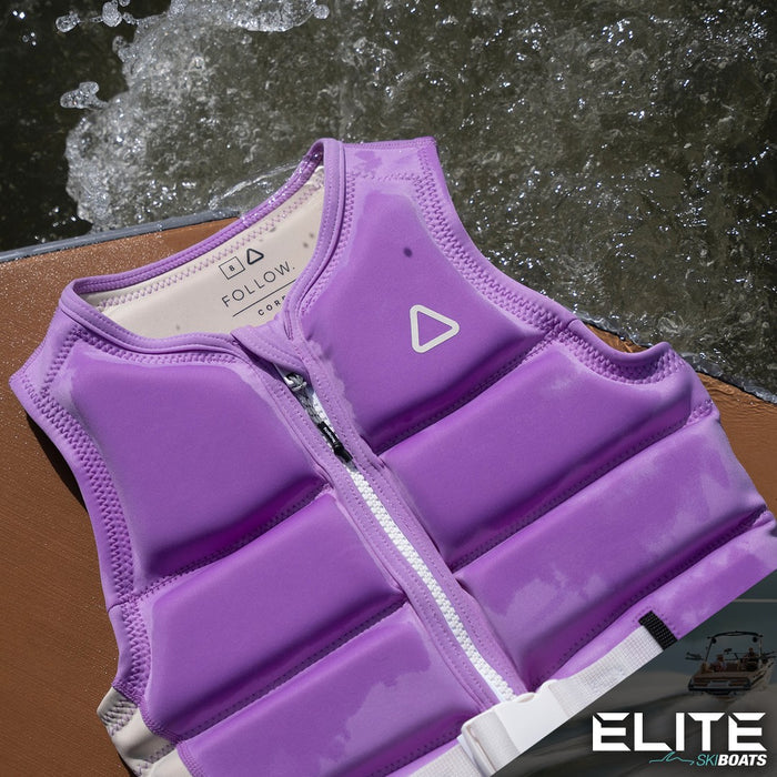 2027 FOLLOW CORP WOMENS VEST - PURPLE