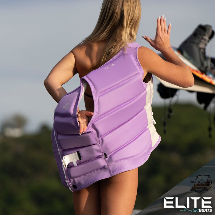 2027 FOLLOW CORP WOMENS VEST - PURPLE