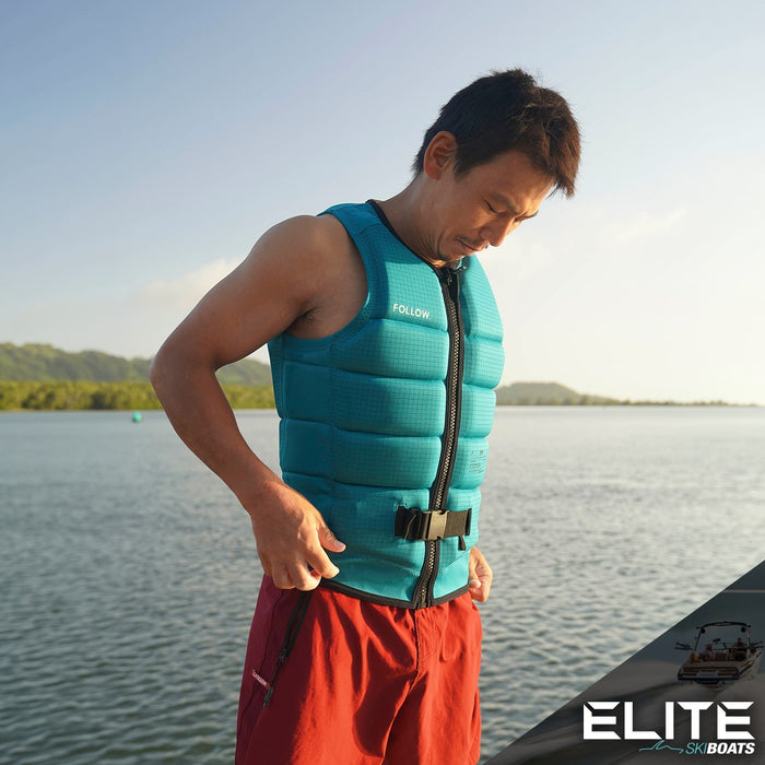 2027 FOLLOW P1 TRACTION MENS VEST - EMERALD