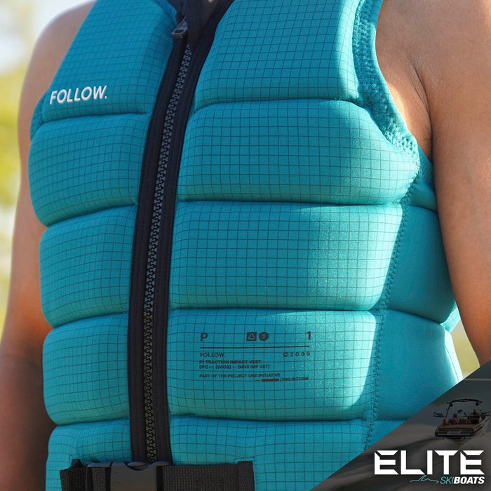 2027 FOLLOW P1 TRACTION MENS VEST - EMERALD