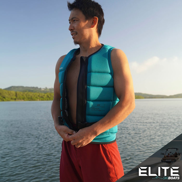 2027 FOLLOW P1 TRACTION MENS VEST - EMERALD