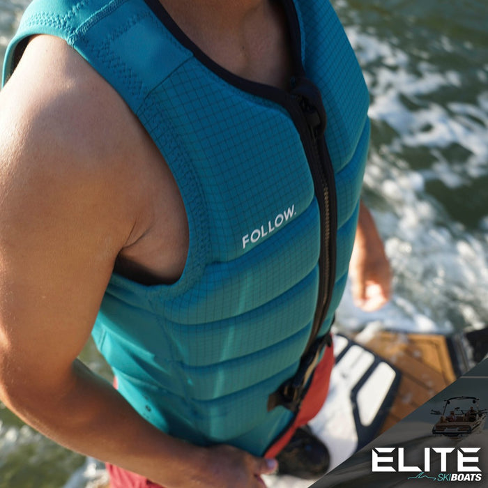 2027 FOLLOW P1 TRACTION MENS VEST - EMERALD