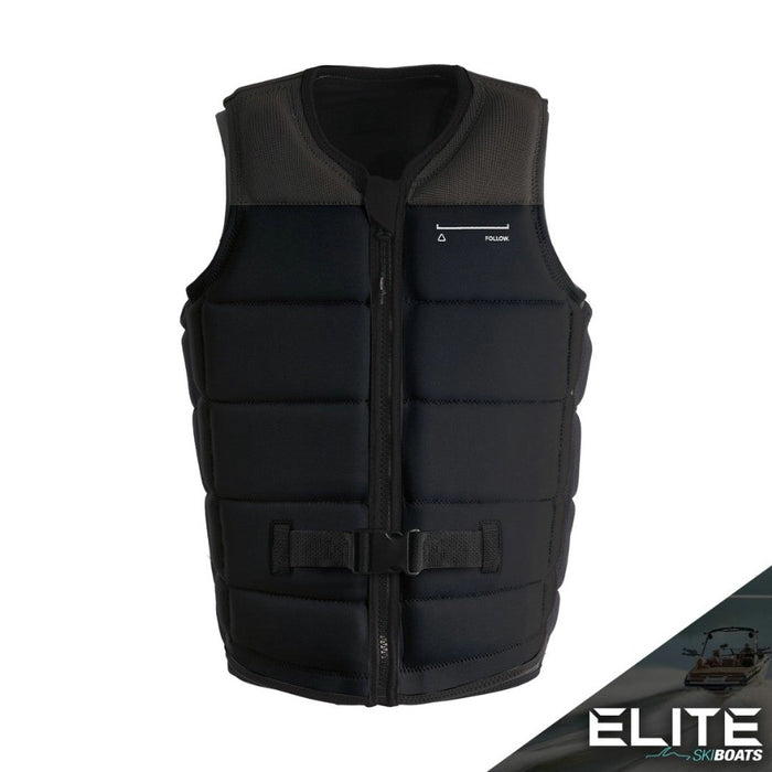 2027 FOLLOW SECTION VEST - BLACK