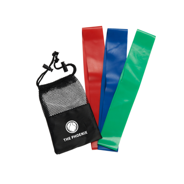 3 Piece Fitness Resistance Band Set