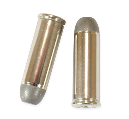 .45 Long Colt Dummy Bullets, set of 6 (Nickel)