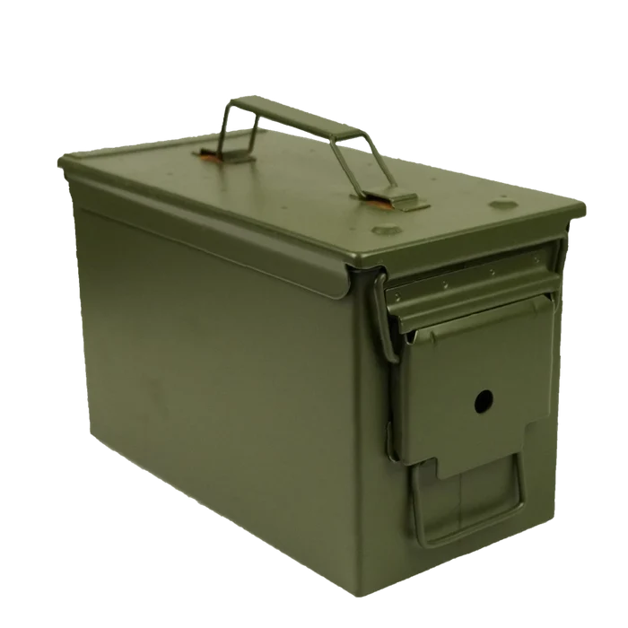 50 Cal Utility Storage Box - New - Surplus - Boxes