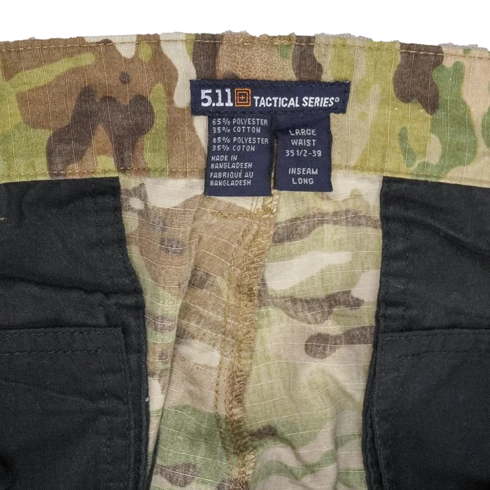 5.11 Multicam BDU Ripstop Trousers - Large Long - Army & Outdoors - Combat Trousers