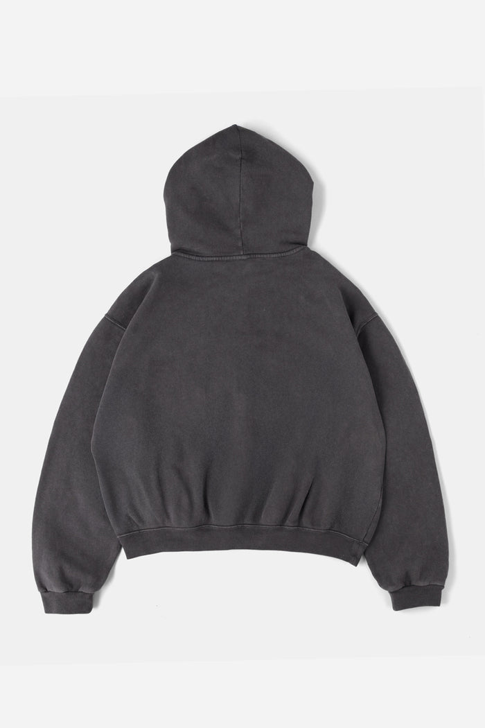 60's Faded Zip hoodie / Navy Gray