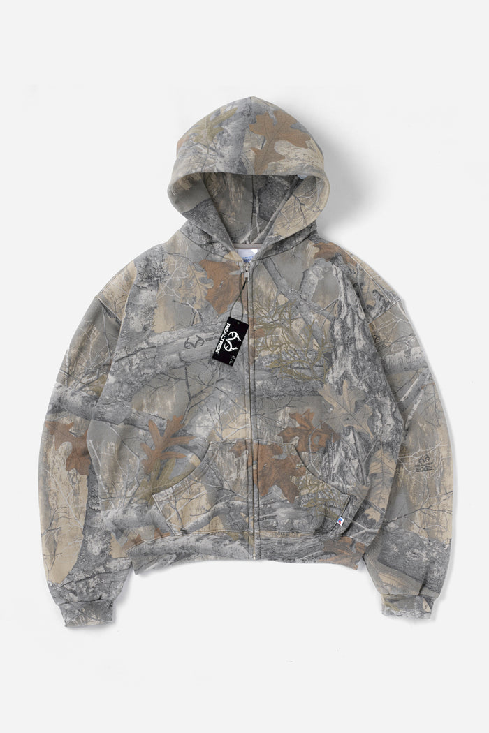 60’s Faded Zip hoodie / Realtree