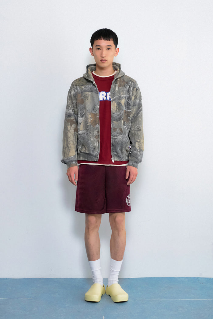 60’s Faded Zip hoodie / Realtree