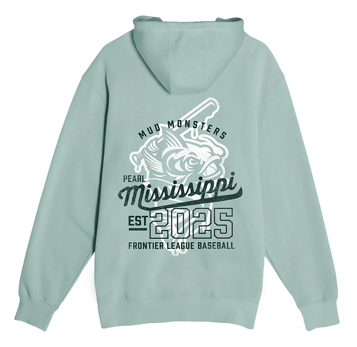 90s Retro Hoodie - Aquamarine