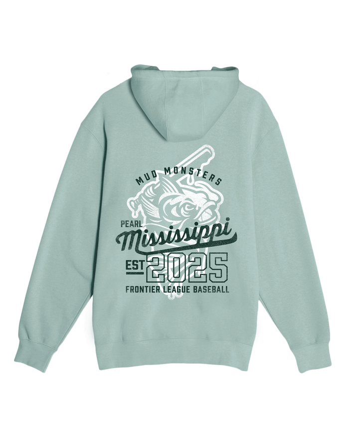 90s Retro Hoodie - Aquamarine