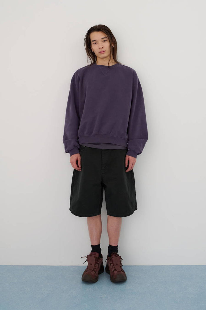 92' Loose-Fit Faded Shorts / Black