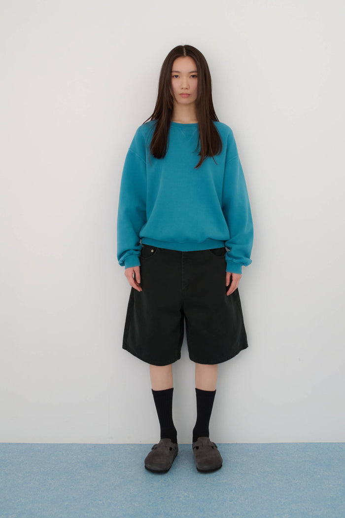 92' Loose-Fit Faded Shorts / Black
