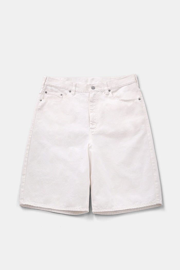 92' Loose-Fit Faded Shorts / White