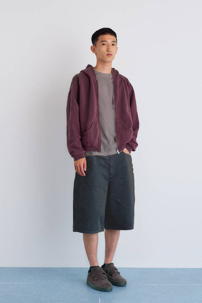92' Loose-Fit Faded Shorts / White