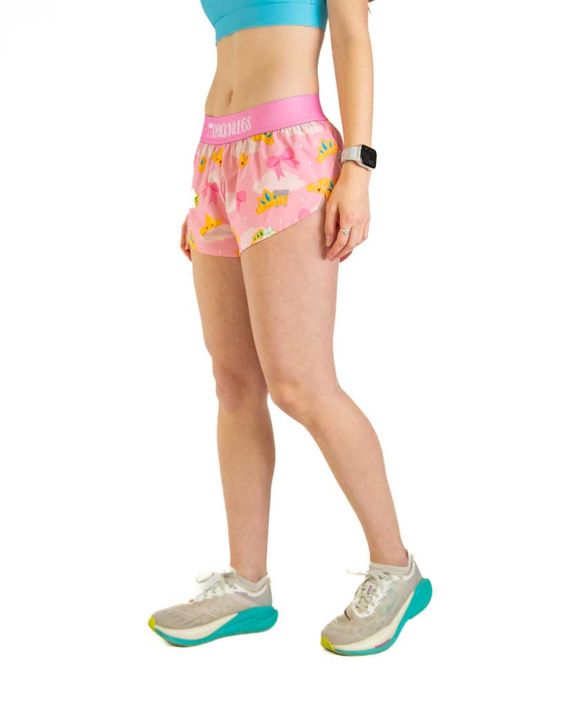 Women's Princess Tiara 1.5" Split Shorts