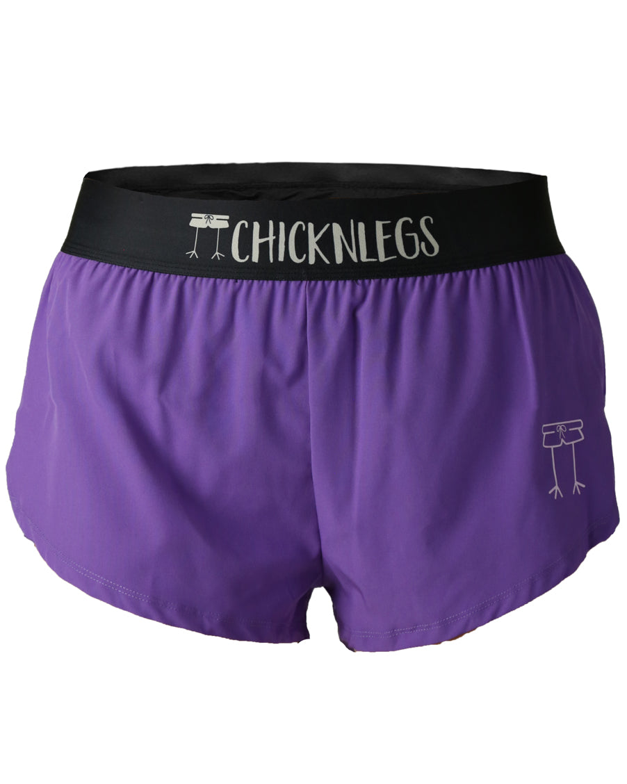 Women's Purple 1.5" Split Shorts