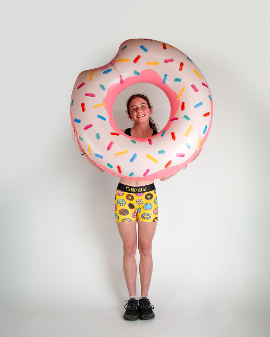 Women's Salty Donuts 3" Race Compression Shorts
