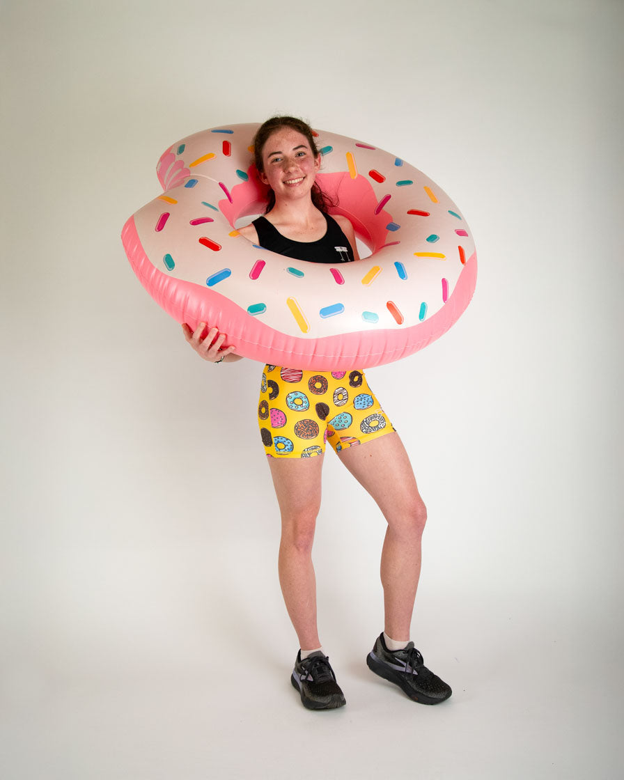 Women's Salty Donuts 3" Race Compression Shorts
