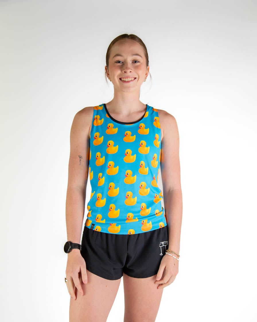 Women's Rubber Ducky Performance Singlet