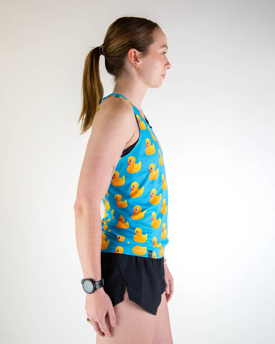 Women's Rubber Ducky Performance Singlet