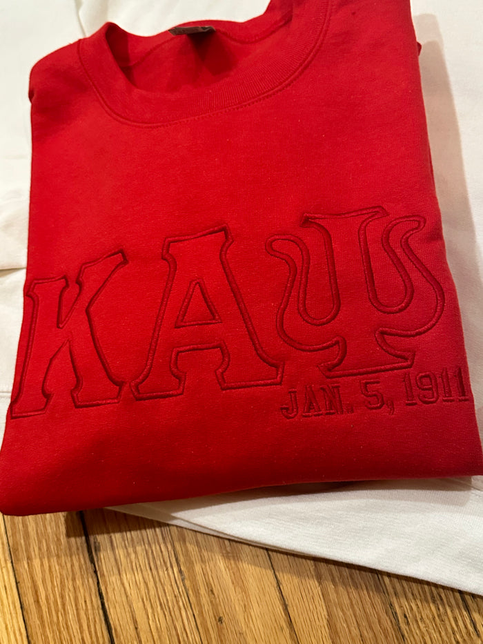 Kappa Alpha Psi - Tone Embroidered J5 Sweatshirt
