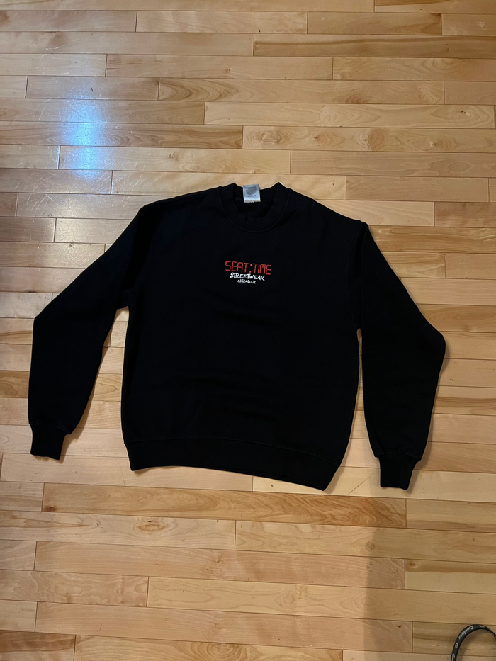 Embroidered Crewneck Sweatshirt