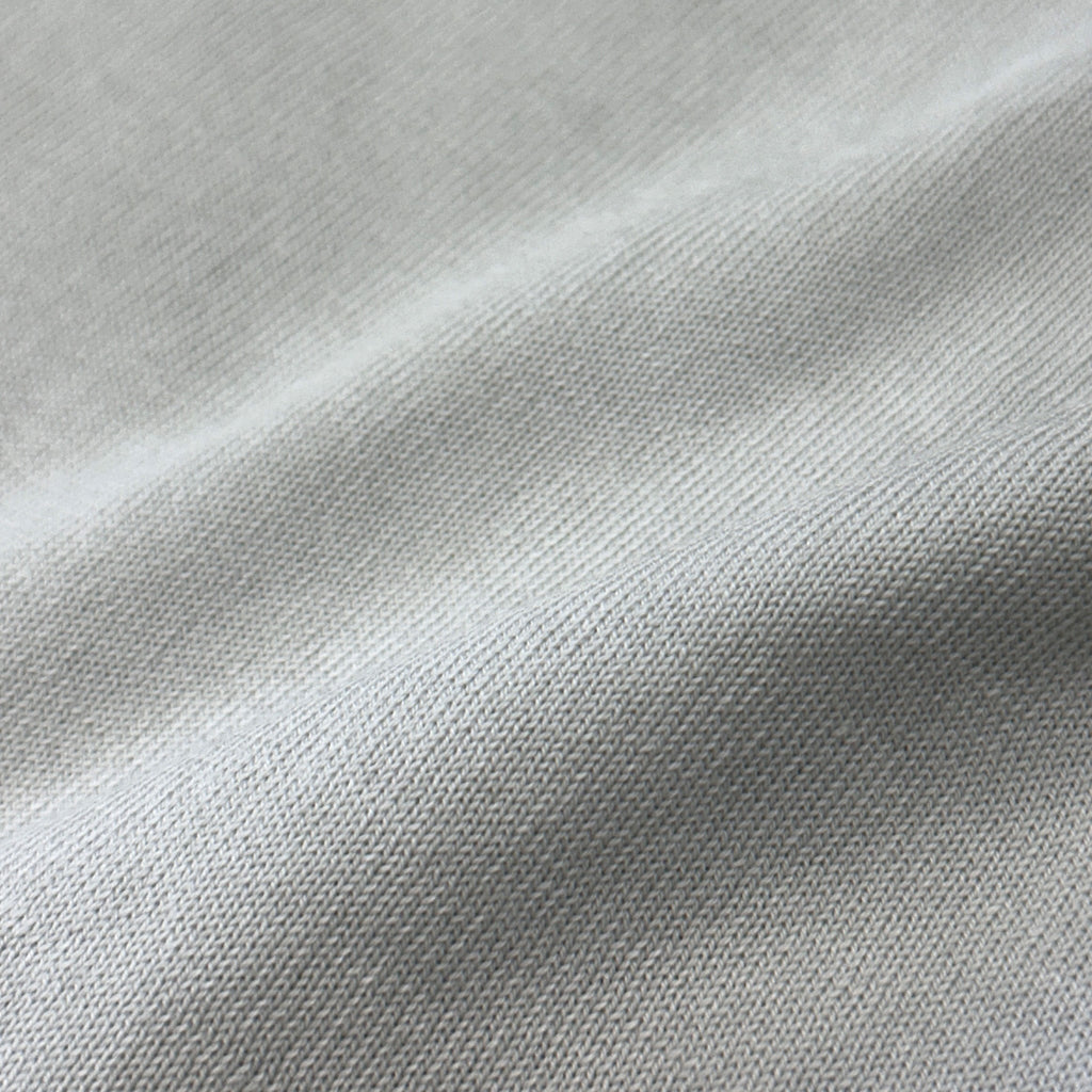 Maranello Mid-Weight Cotton & Silk Tee Grey