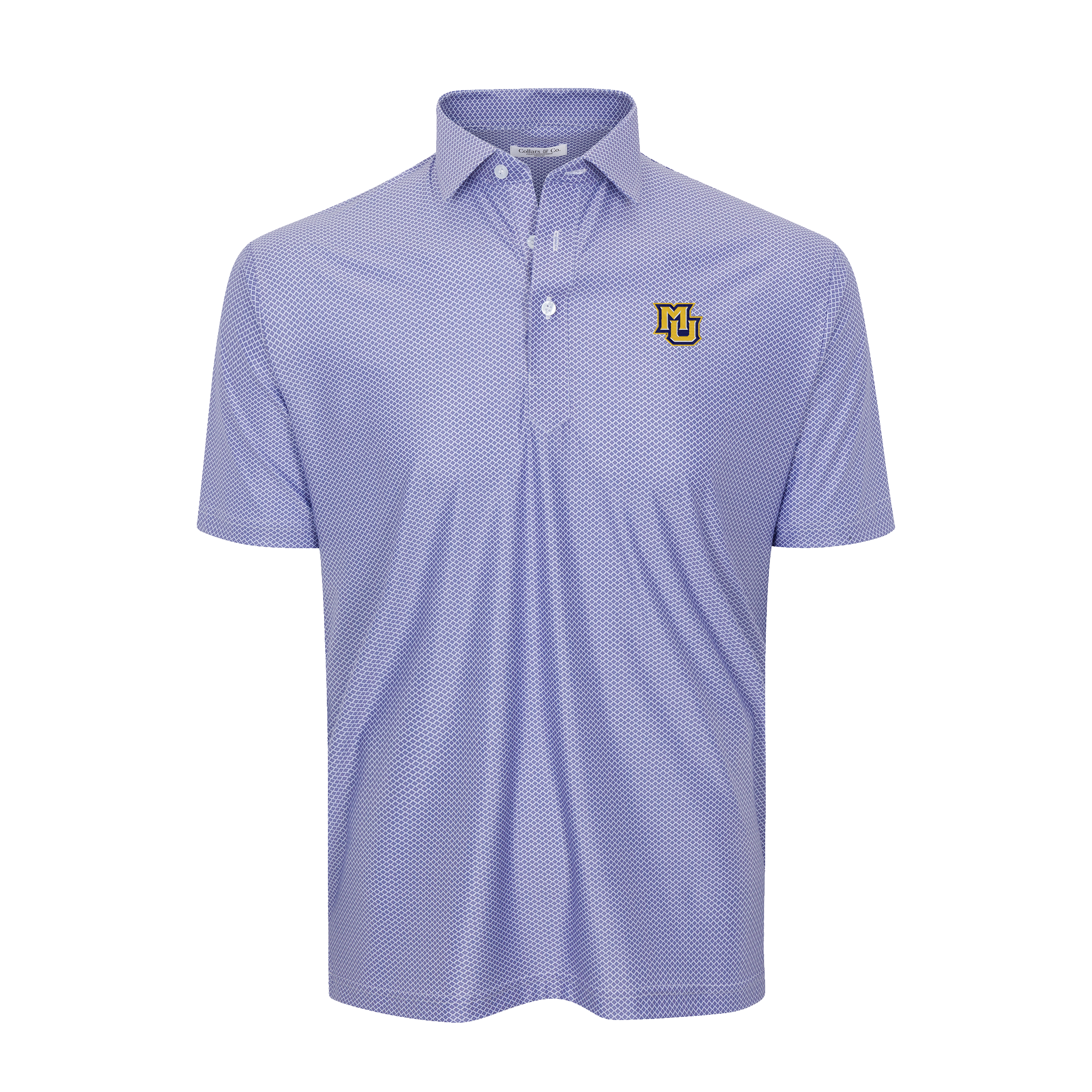 Marquette Featherweight Flex Polo Congressional Navy