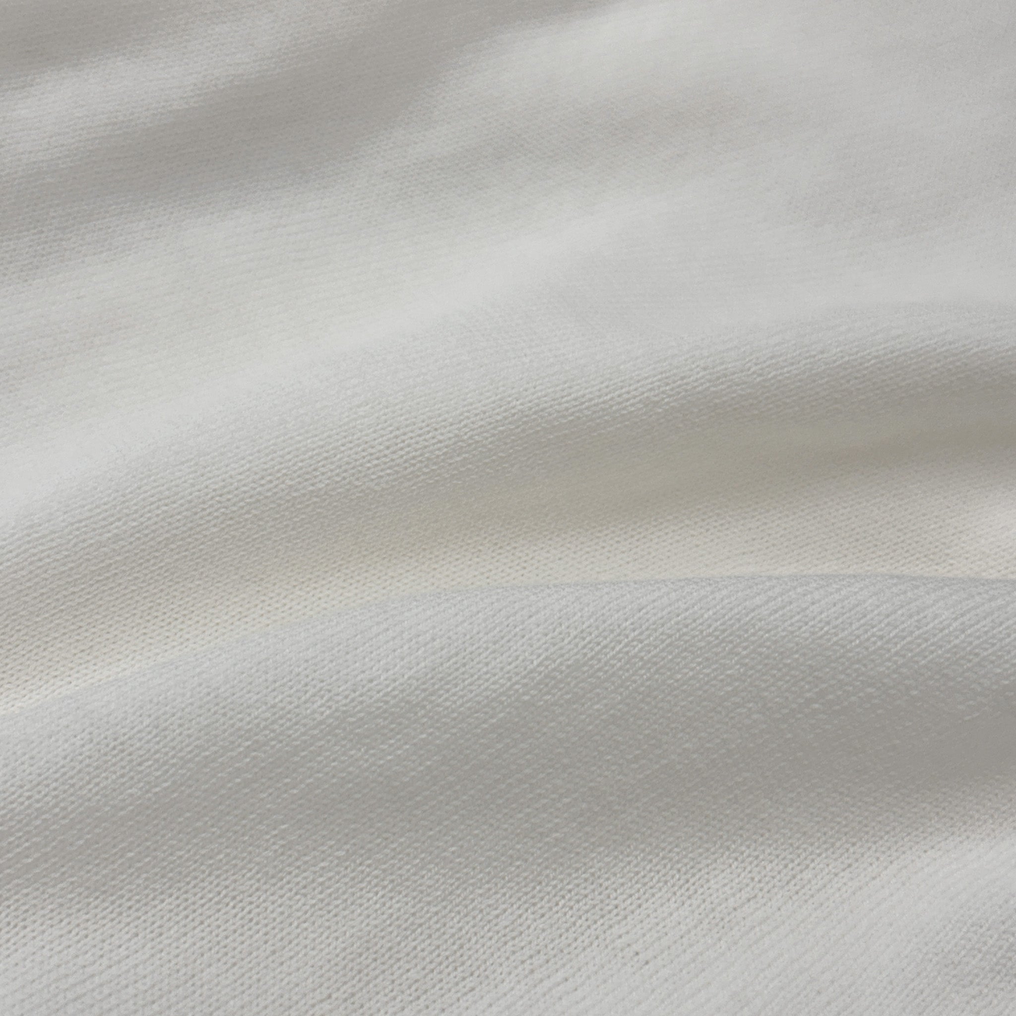 Maranello Mid-Weight Cotton & Silk Tee White