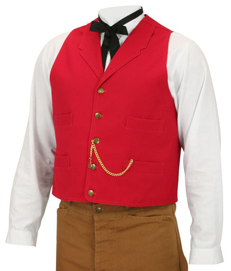Abilene Vest - Red