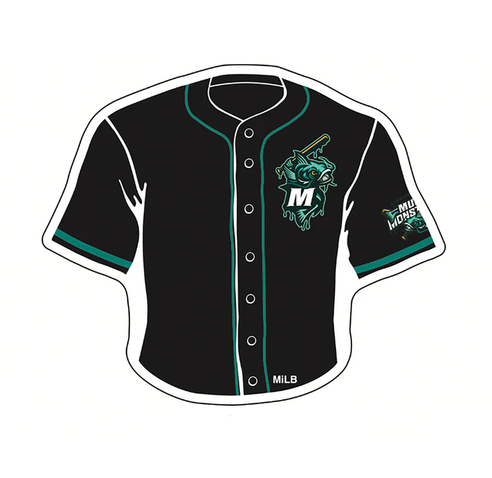 Acrylic Jersey Magnet - Black