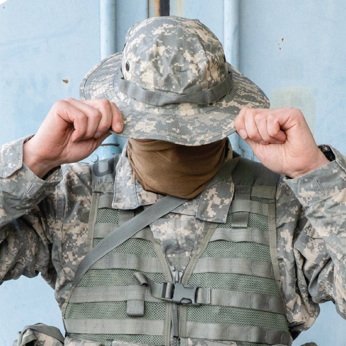 ACU Camouflage Boonie Hat - Mil-Tec - Boonies