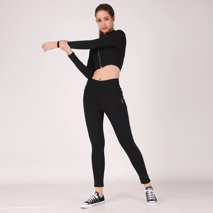 Adapt Tracksuit Black