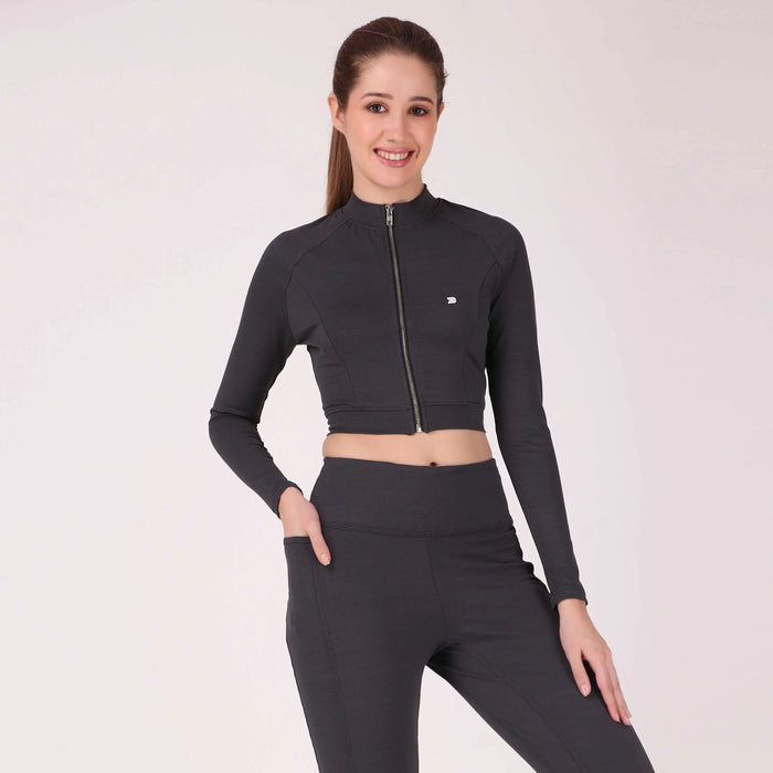 Adapt Tracksuit Charcoal Grey