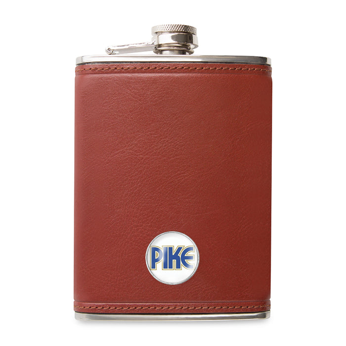 Ahead Leather Flask