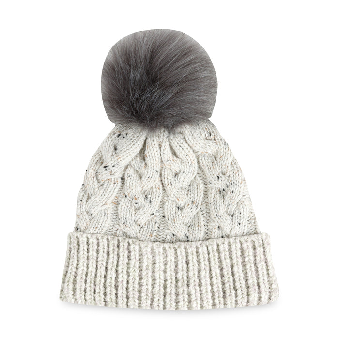 Ahead Speckle Pom Knit Hat