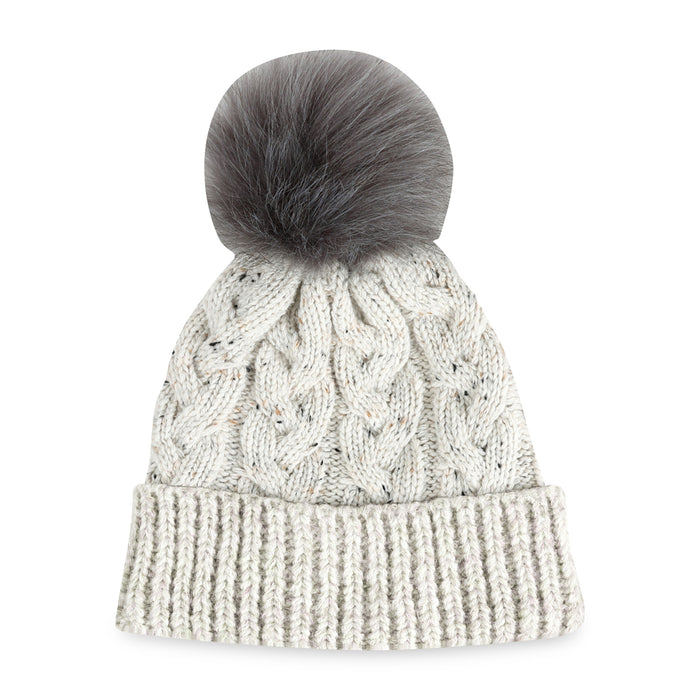 Ahead Speckle Pom Knit Hat