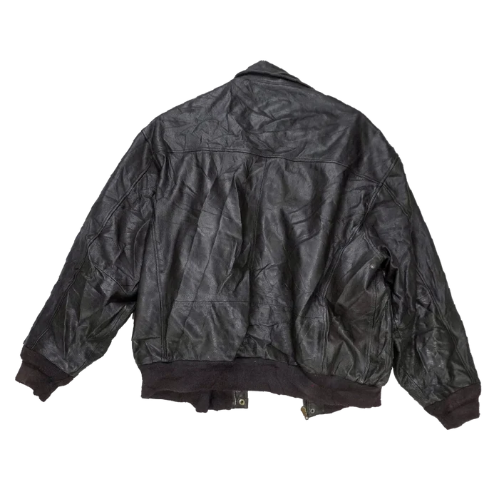 Air Force Airborne Leathers Flight Jacket - 2XLarge - Army & Outdoors - Flight Jackets
