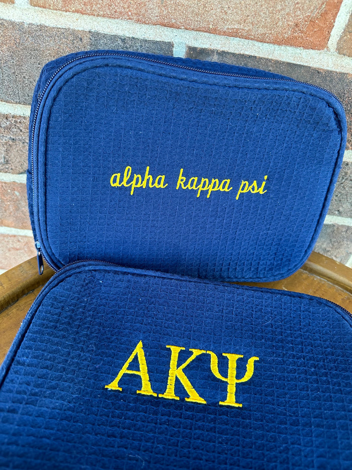 Alpha Kappa Psi Cosmetic Bag