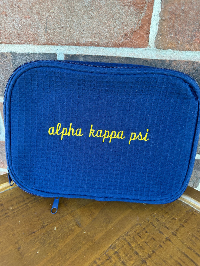 Alpha Kappa Psi Cosmetic Bag