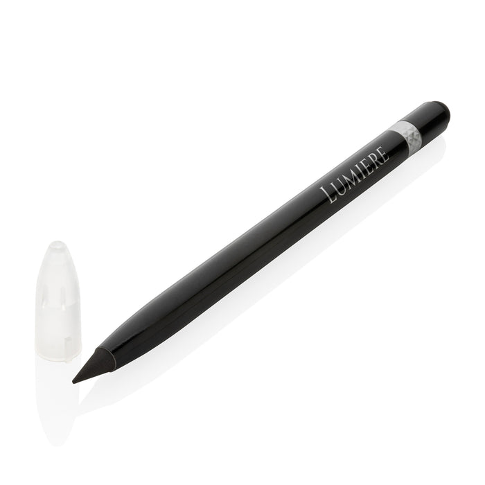 Aluminum Inkless Pen with Eraser