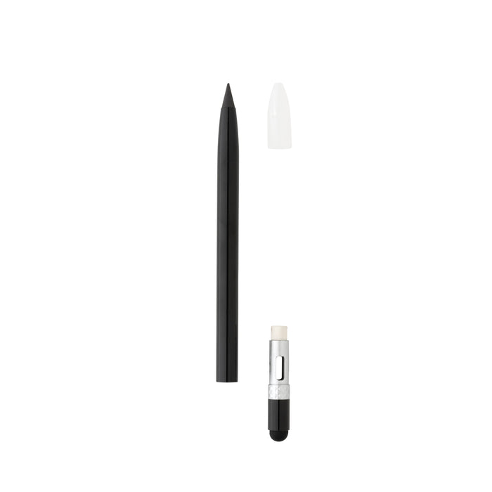 Aluminum Inkless Pen with Eraser