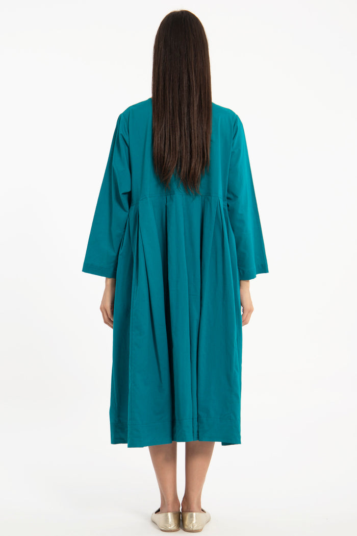 Amar Cotton Teal Dress